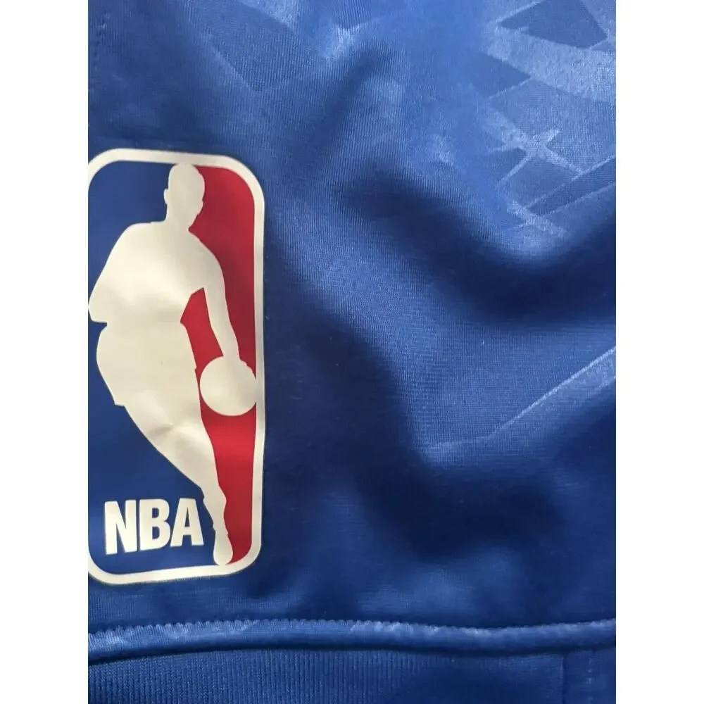 Rare 2013 Men's New York Knicks Adidas On Court Warm Up Performance Jacket Sz M